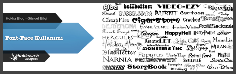 font-face-kullanimi
